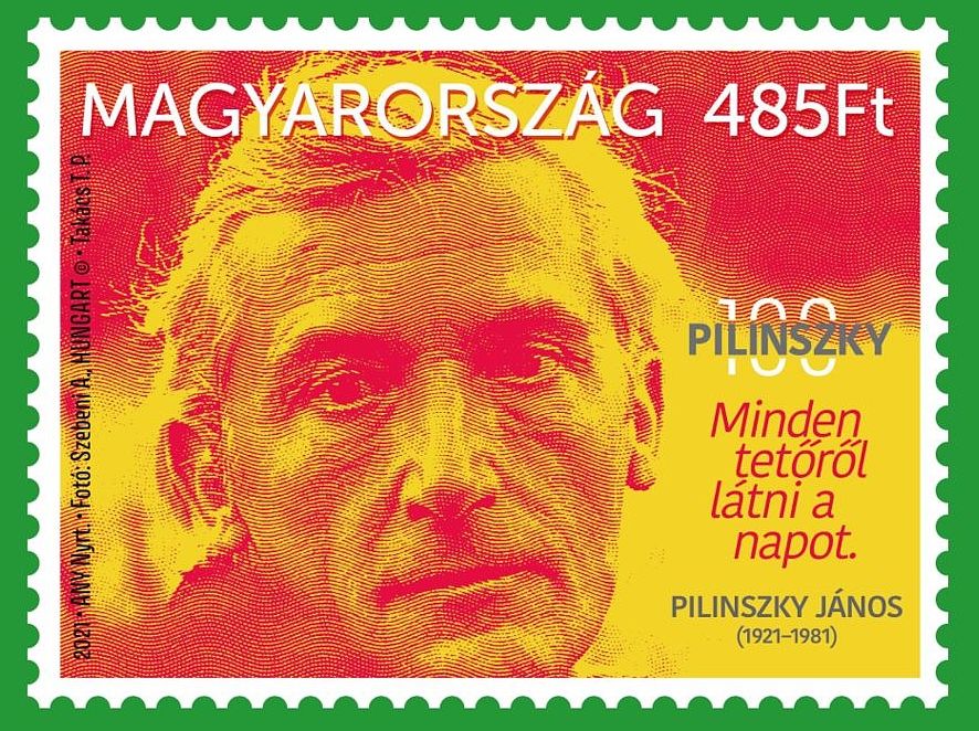 Alkalmi bélyeg jelent meg Pilinszky János születésének évfordulója alkalmából